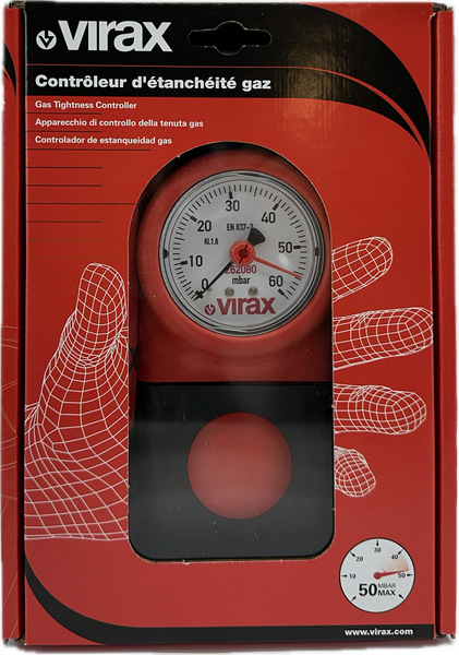 Zdjęcie 9 - Urządzenie do kontroli szczelności instalacji gazowych 262080 VIRAX